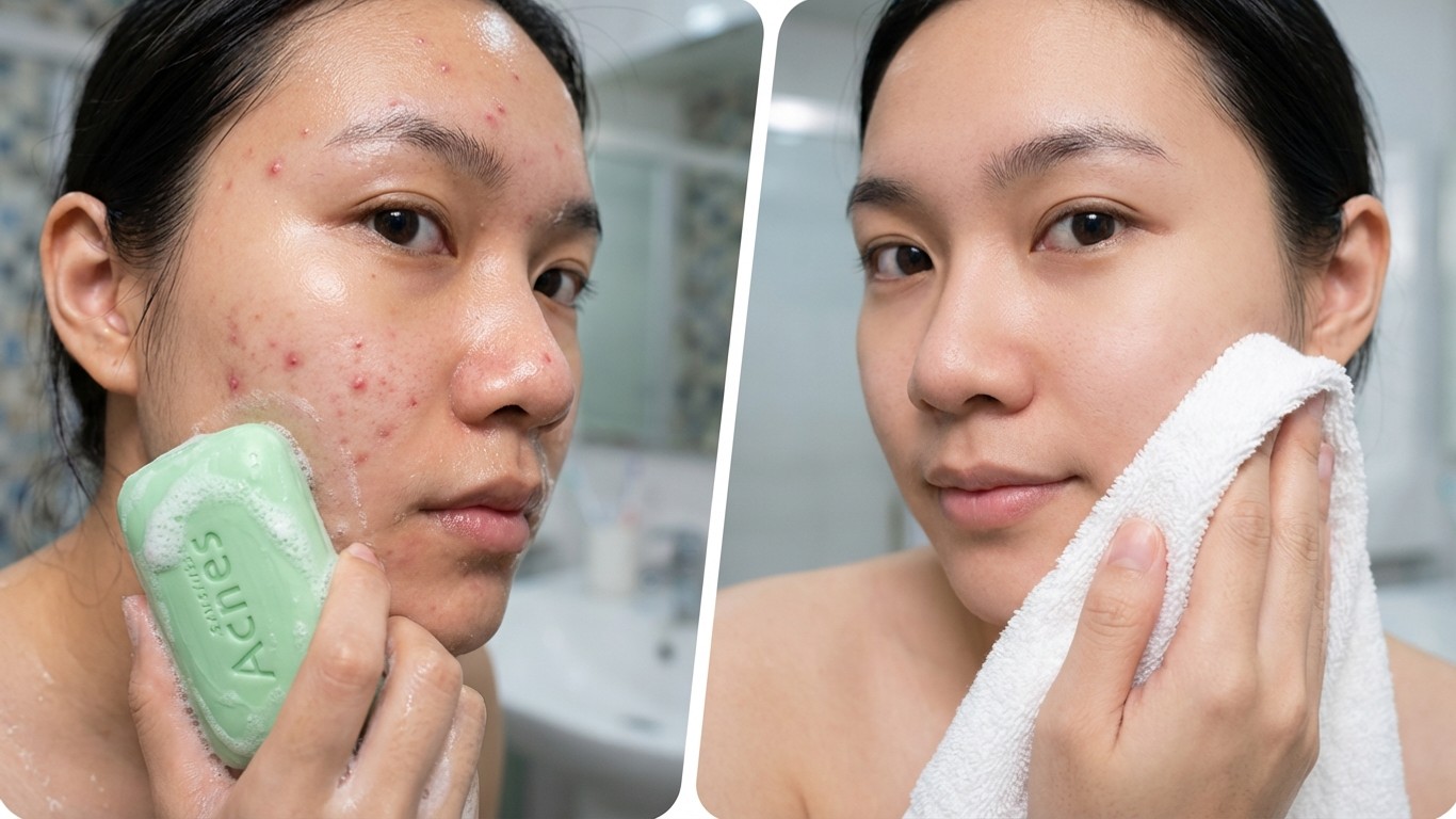 manfaat sabun acnes untuk kulit berminyak dan berjerawat