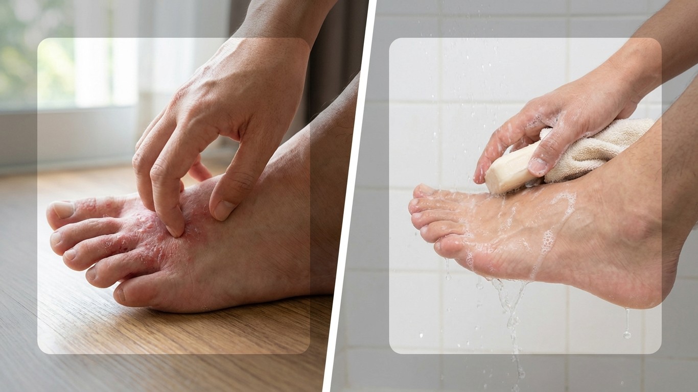 manfaat sabun anteseptic untuk gatal karena jamur dikaki