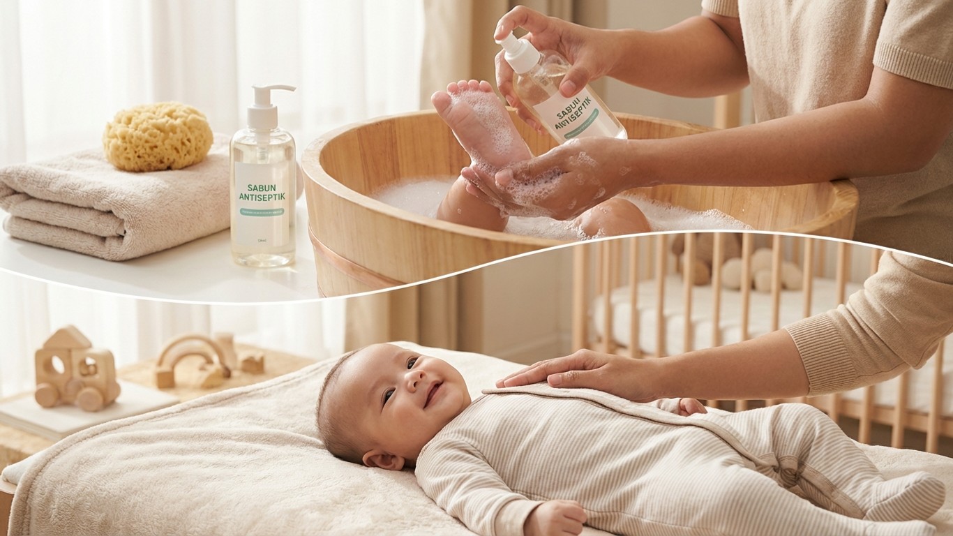 manfaat sabun antiseptik untuk bayi
