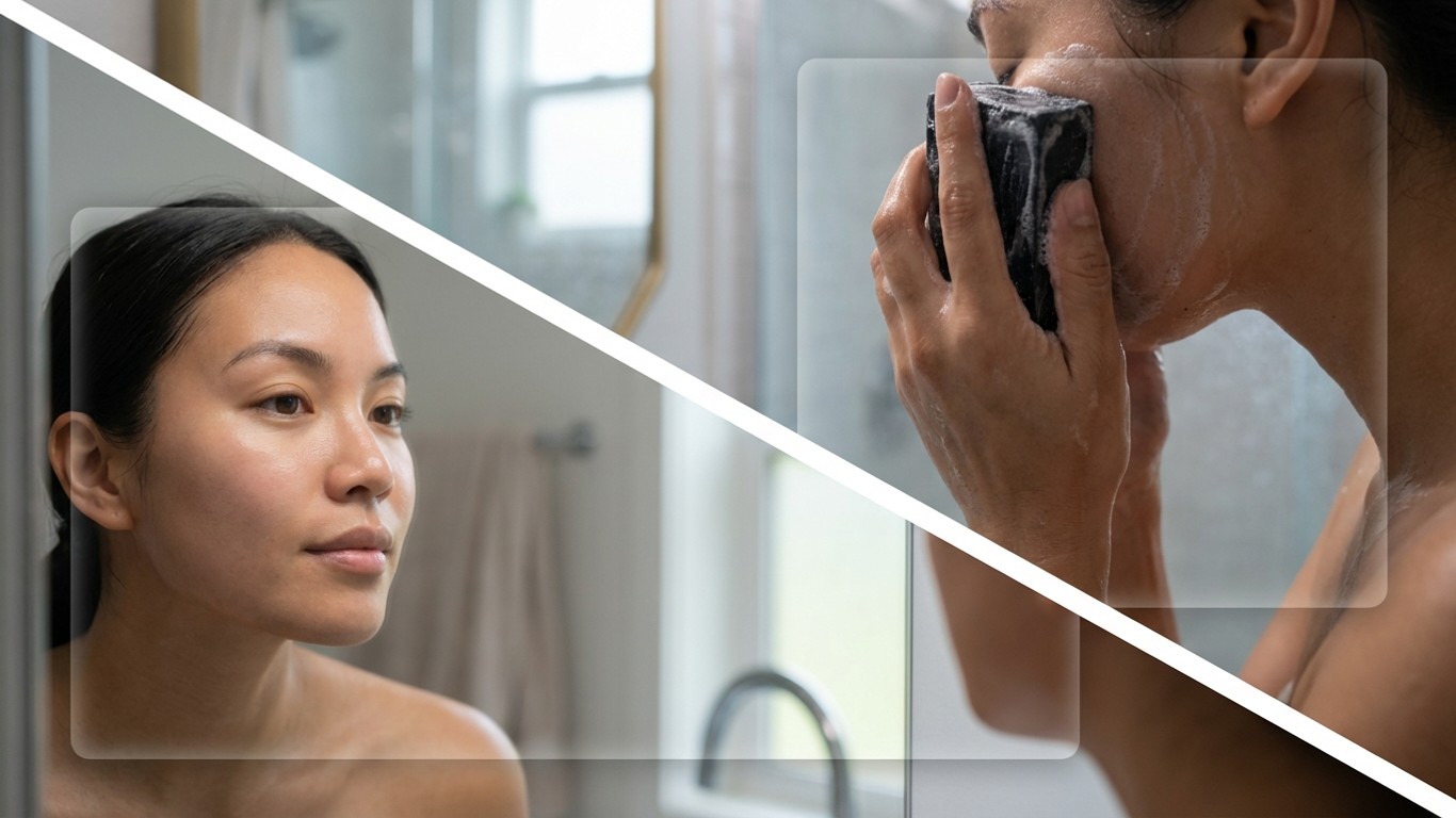 manfaat sabun arang untuk wajah