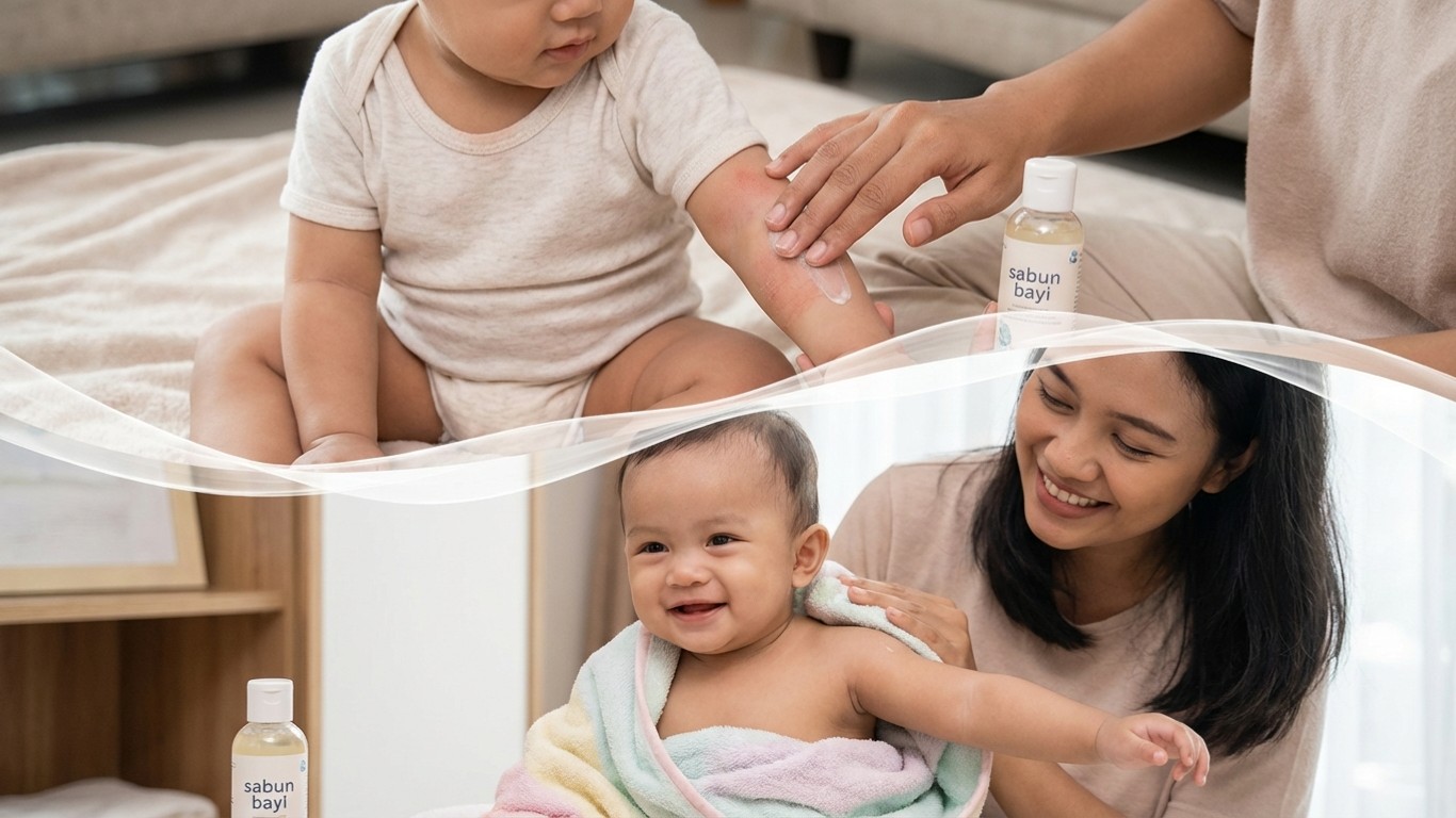manfaat sabun bayi kulit gatal