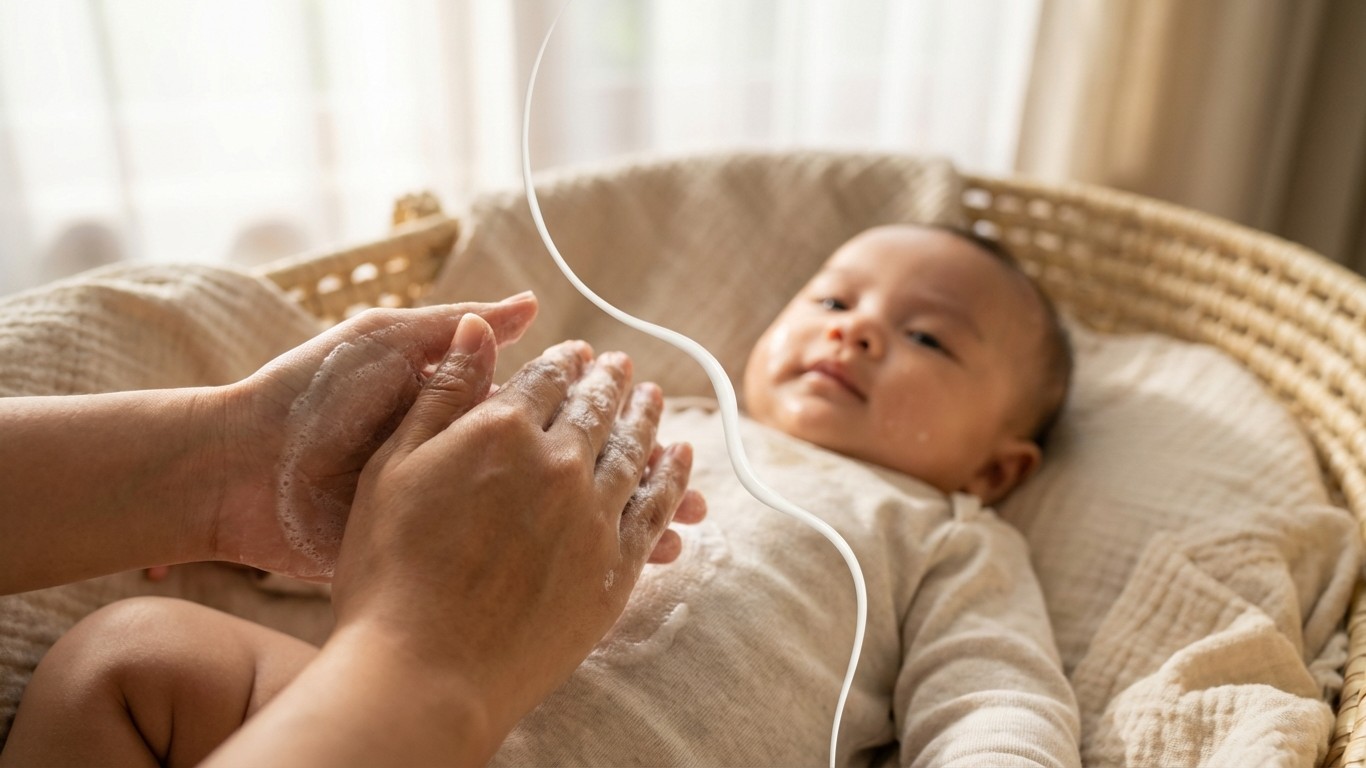 manfaat sabun bayi wajah sensitif