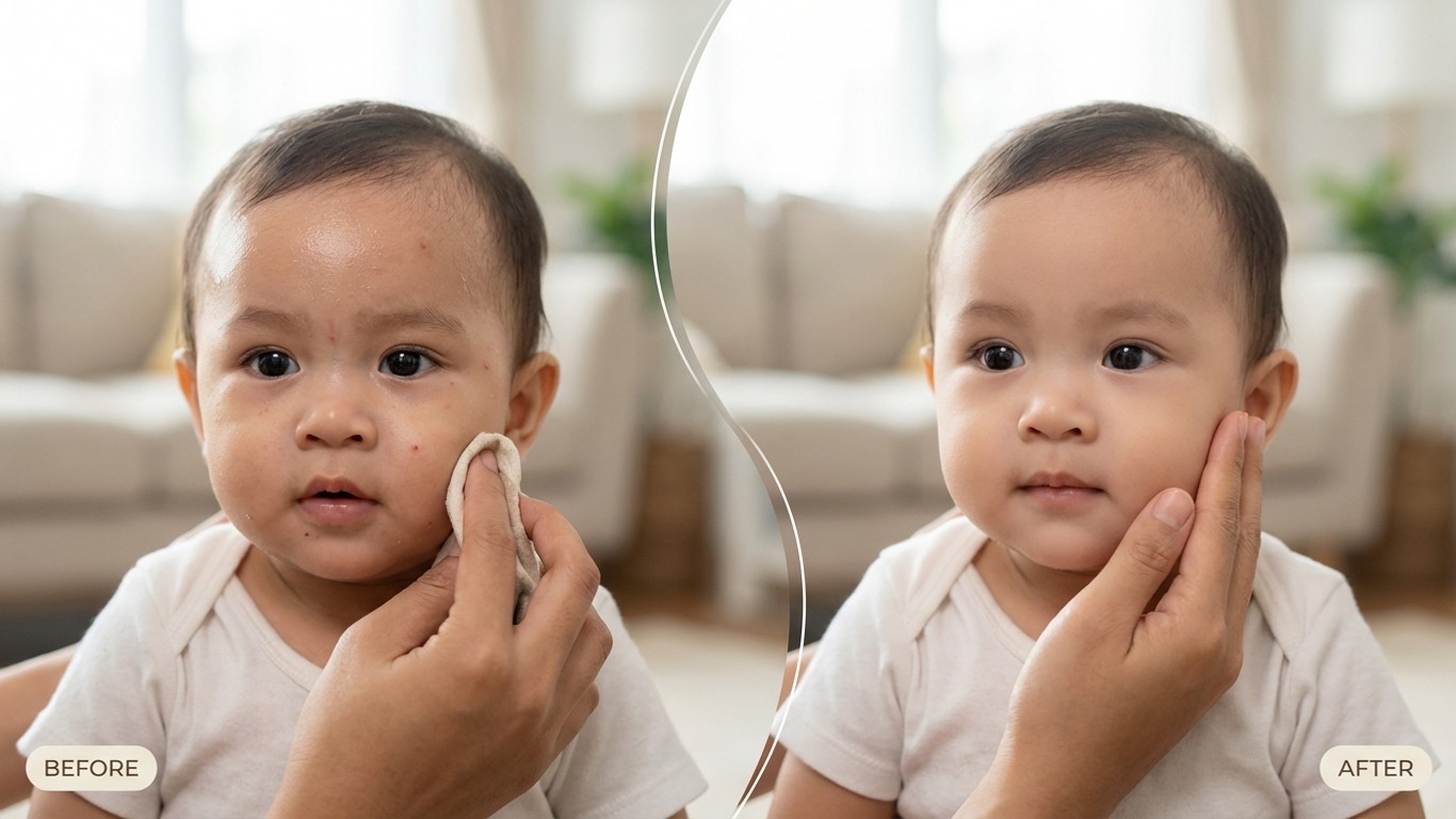 manfaat sabun bayi yang cocok untuk muka berminyak dan berjerawat