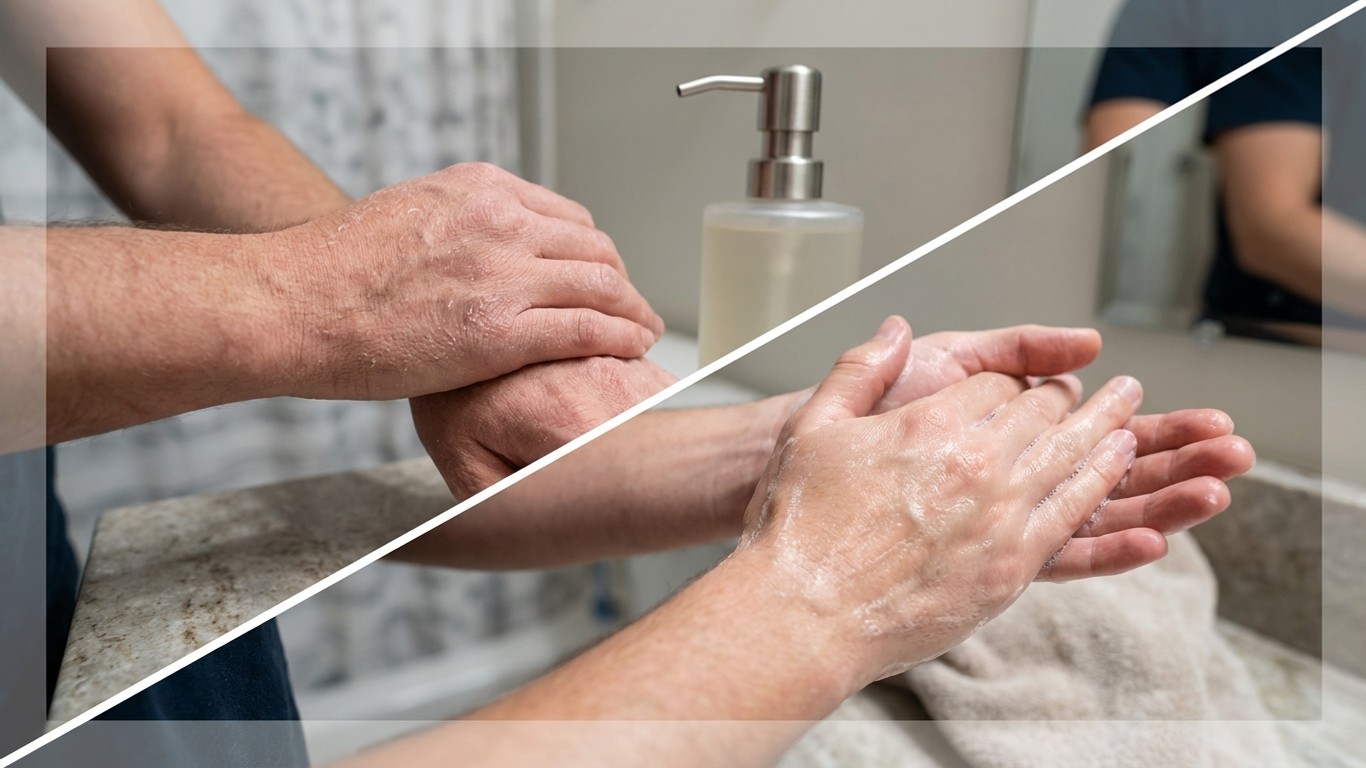 manfaat sabun cair terbaik untuk kulit kering