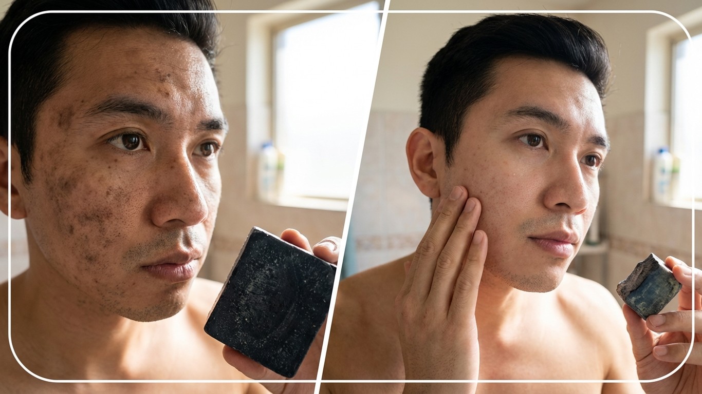 manfaat sabun charcoal nasa untuk flek hitam