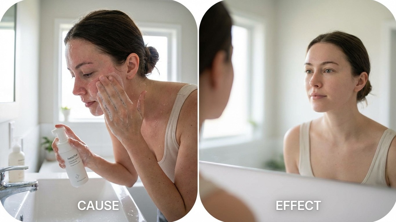 manfaat sabun cuci muka innisfree untuk kulit sensitif