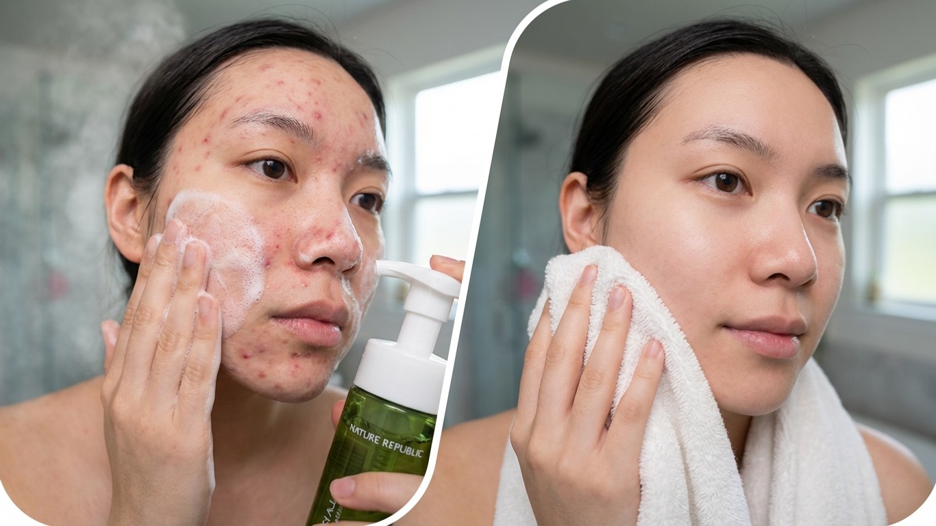 manfaat sabun cuci muka nature republic untuk jerawat