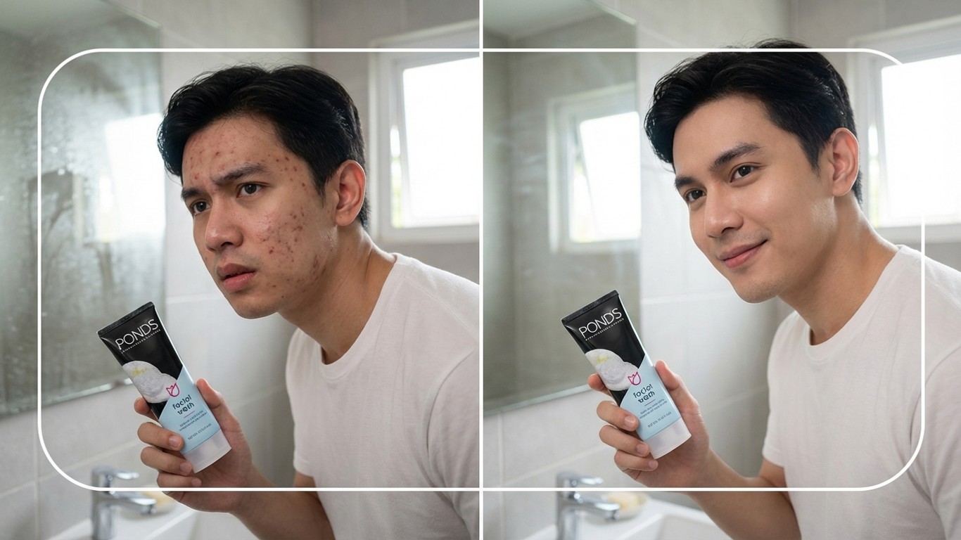 manfaat sabun cuci muka ponds untuk menghilangkan jerawat