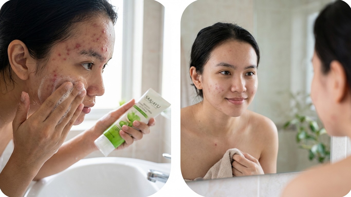 manfaat sabun cuci muka sariayu untuk kulit berjerawat