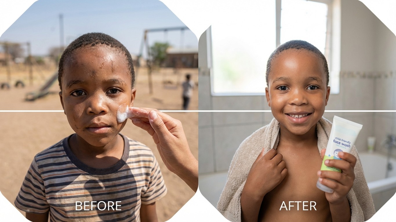 manfaat sabun cuci muka untuk anak anak