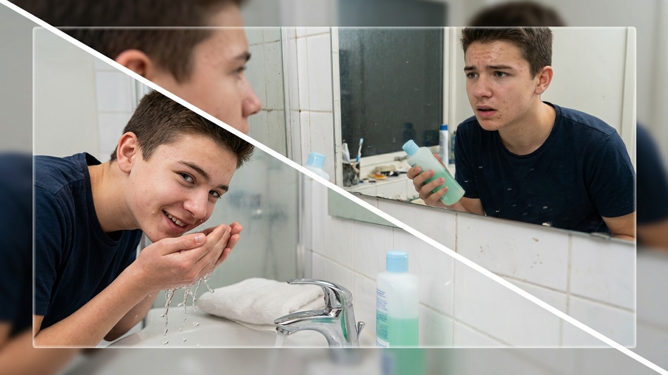 manfaat sabun cuci muka untuk anak remaja laki laki