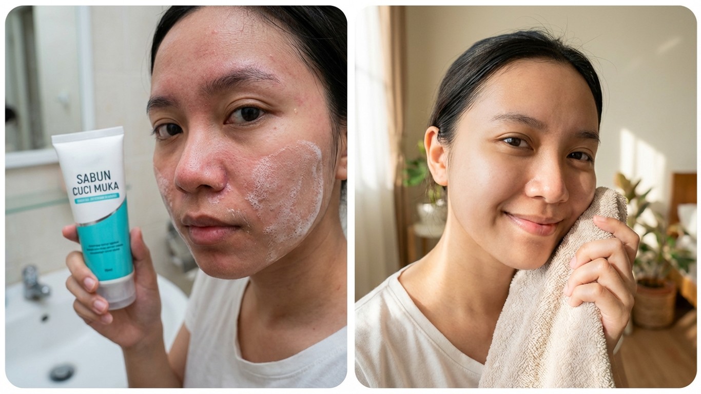 manfaat sabun cuci muka untuk kulit sensitif murah