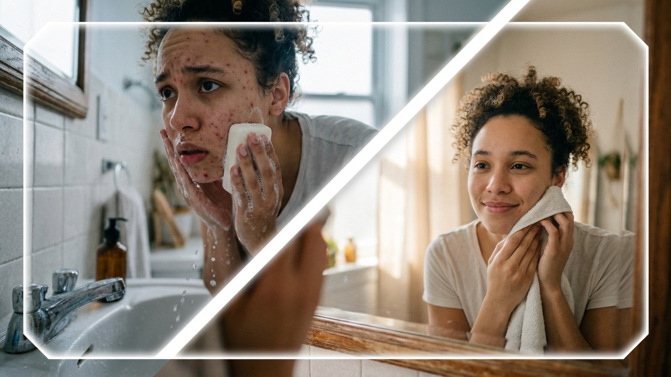 manfaat sabun cuci muka untuk menghilangkan jerawat dan bekasnya