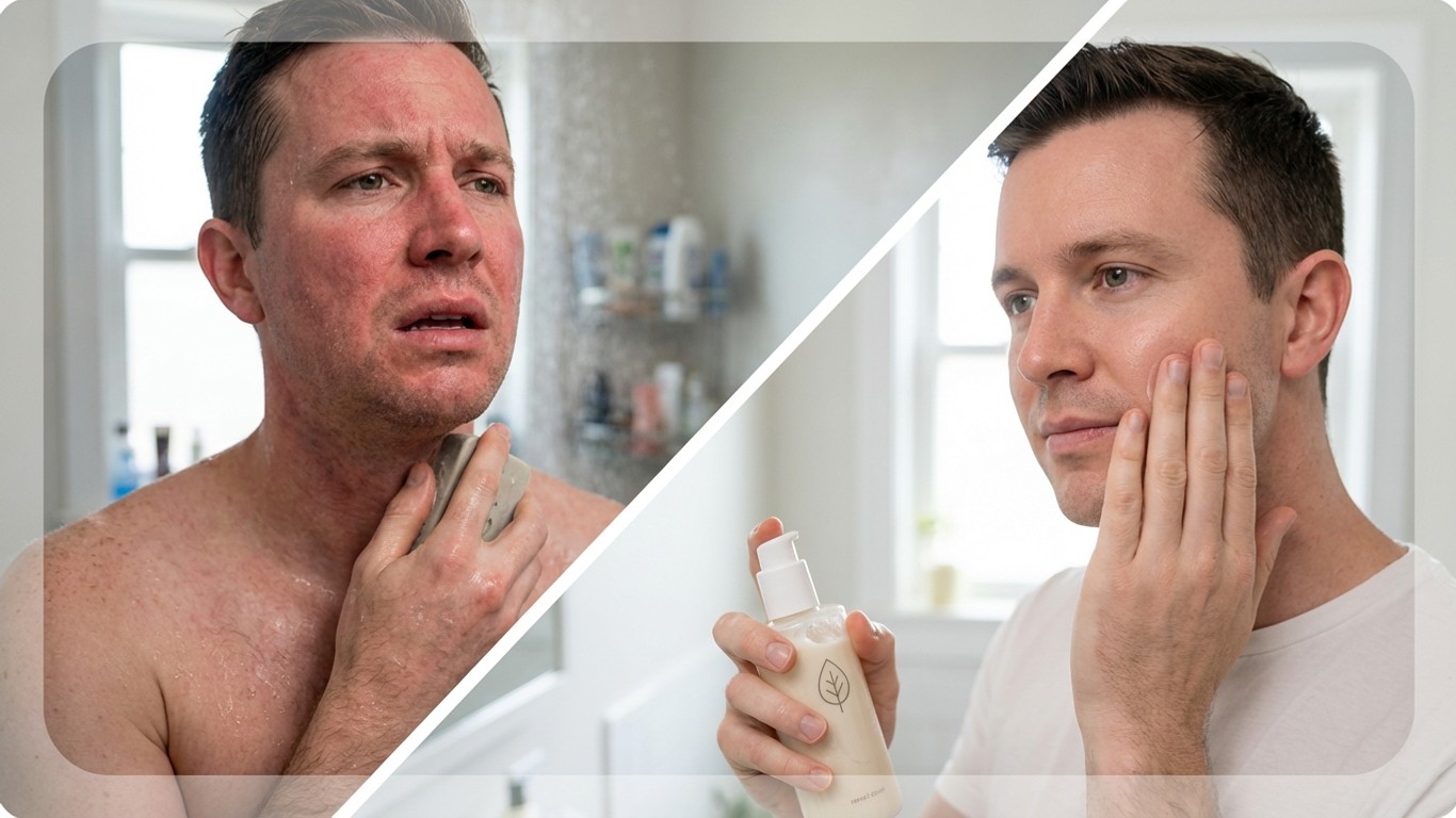 manfaat sabun cuci muka untuk wajah sensitif