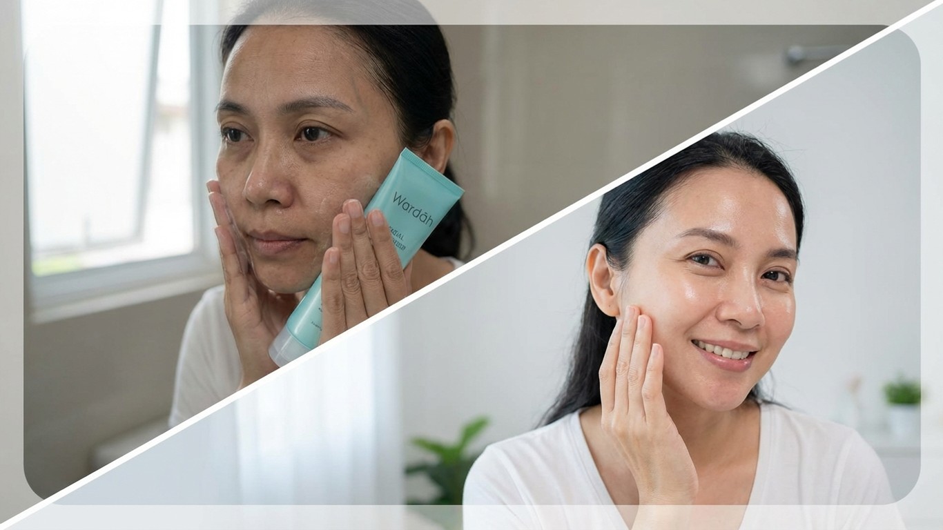 manfaat sabun cuci muka wardah untuk usia 40 tahun