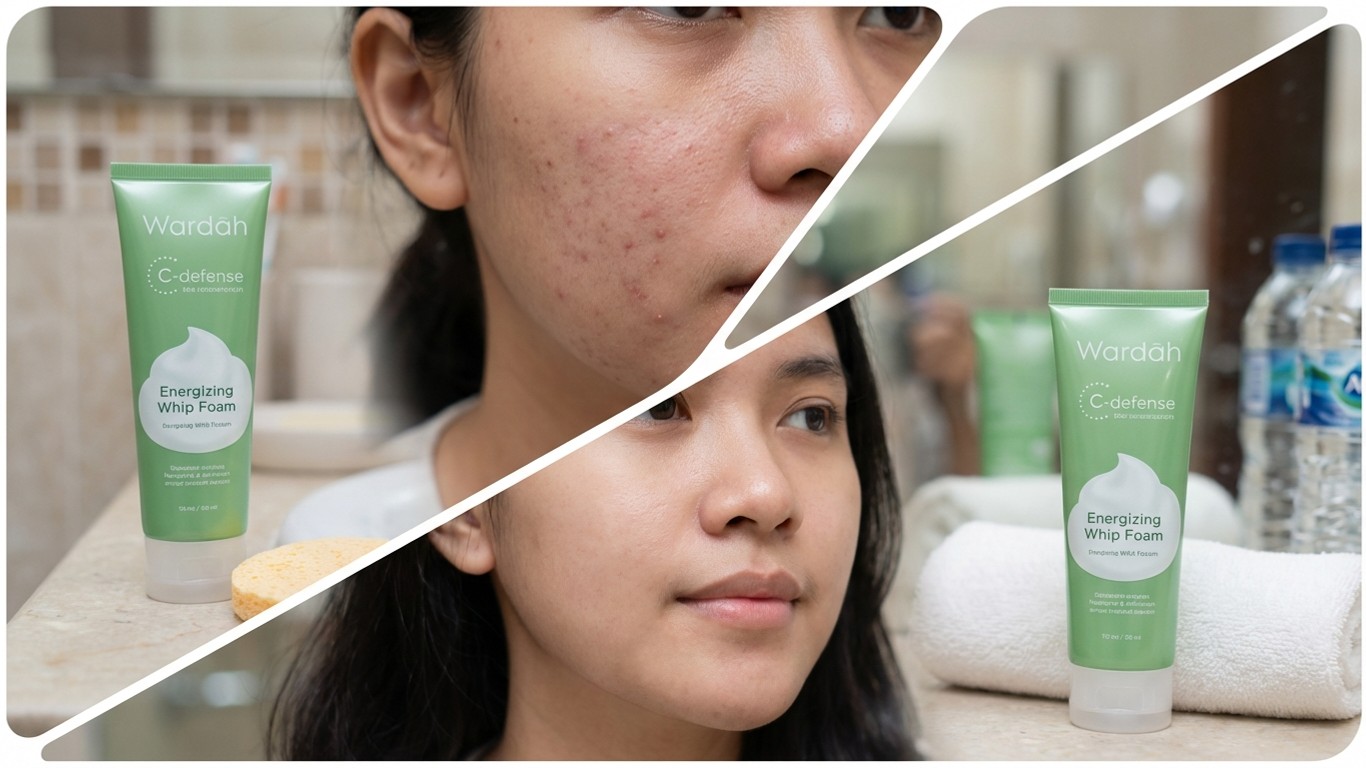 manfaat sabun cuci muka wardah untuk wajah bruntusan