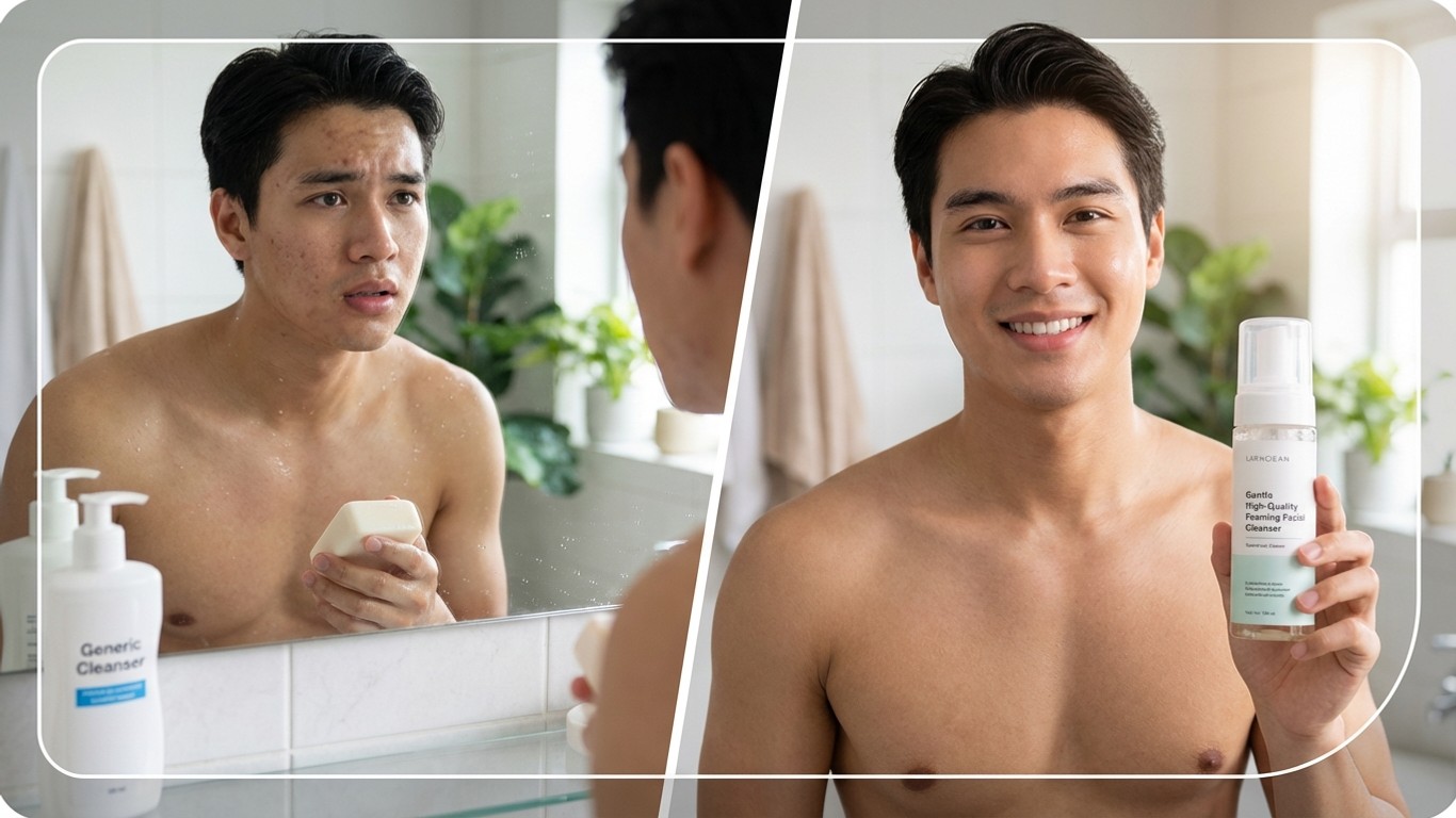 manfaat sabun cuci muka yang bagus untuk anak muda