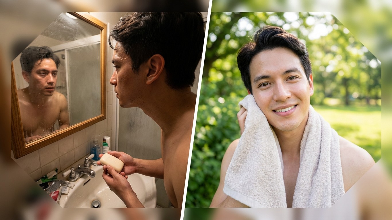 manfaat sabun cuci muka yang bagus untuk pria