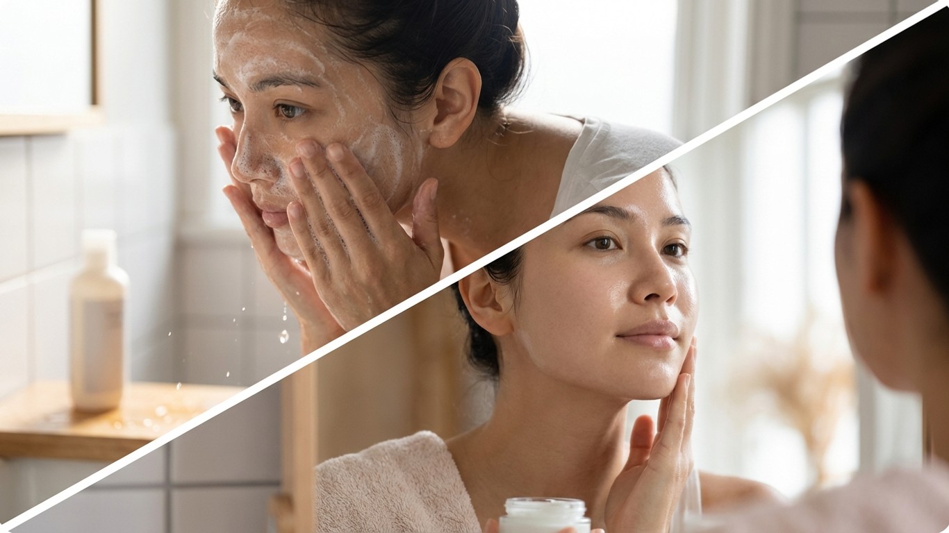 manfaat sabun cuci muka yang tidak membuat wajah kering