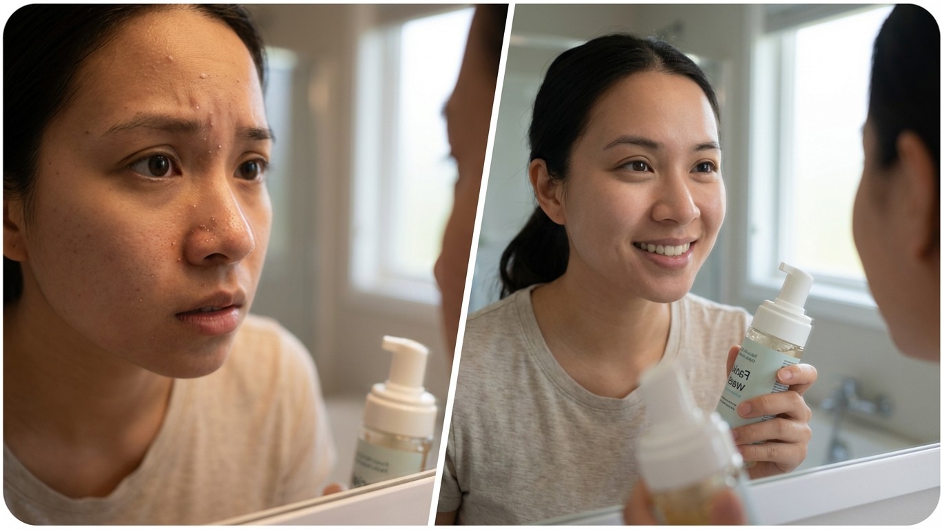 manfaat sabun cuci muka yg cocok untuk kulit berkomedo putih