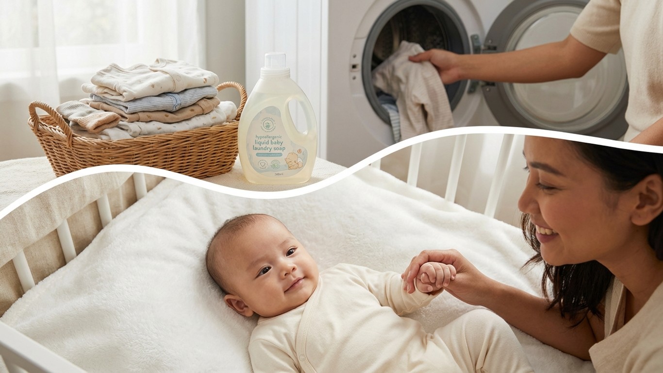 manfaat sabun cuci untuk baju bayi
