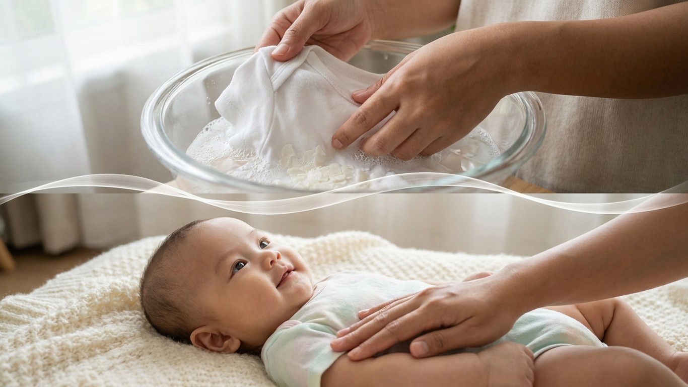 manfaat sabun cuci yang cocok untuk pakaian bayi