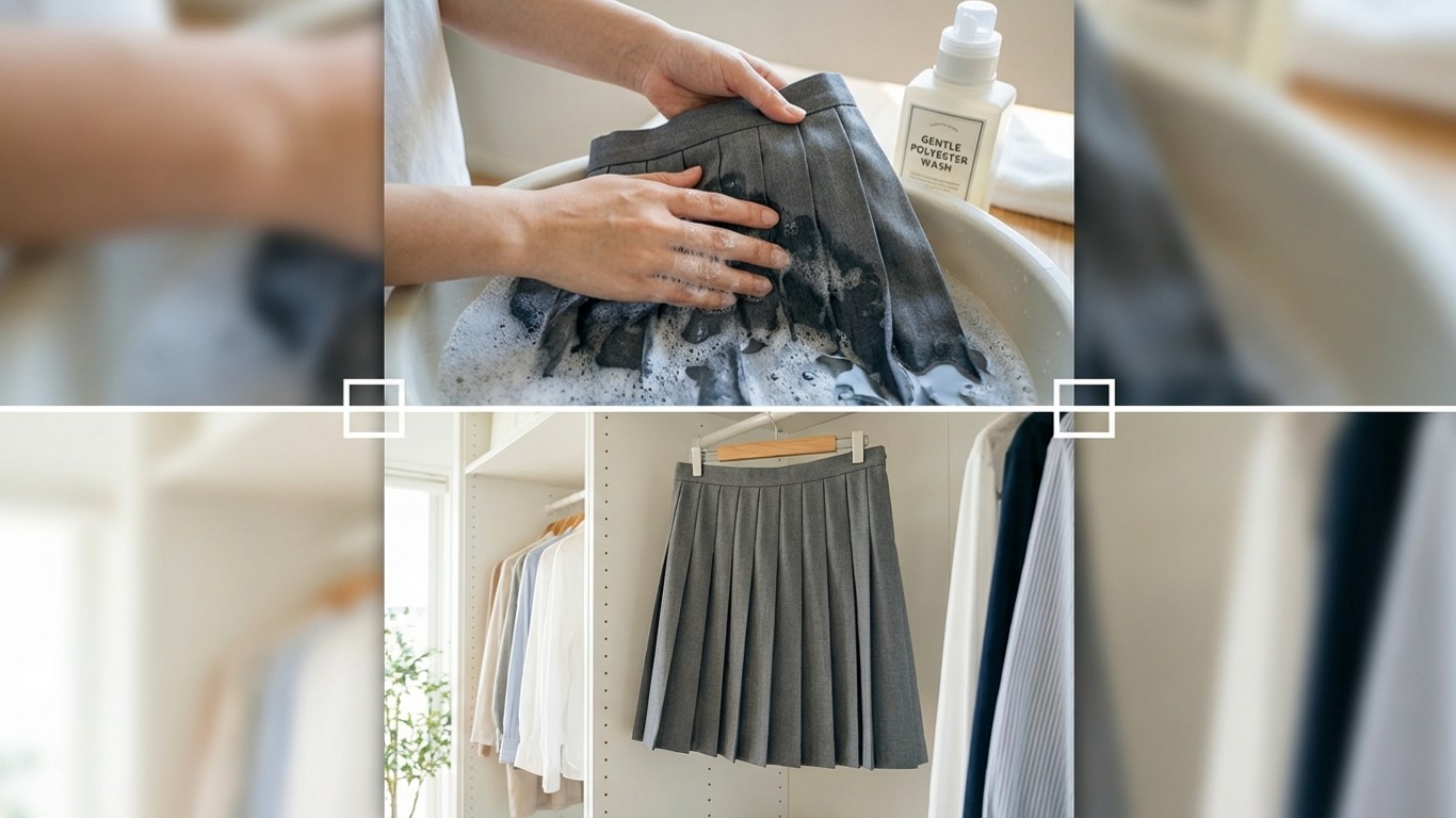 manfaat sabun cuci yg digunakan untuk bahan poliester pleats