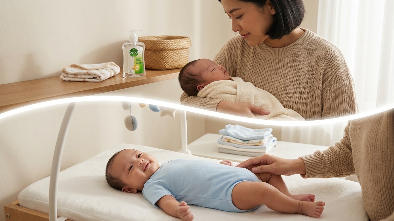 manfaat sabun dettol cair untuk bayi baru lahir
