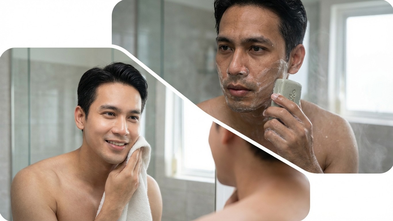 manfaat sabun garnier untuk memutihkan wajah pria