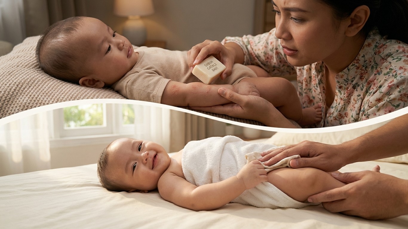 manfaat sabun gatal2 untuk bayi