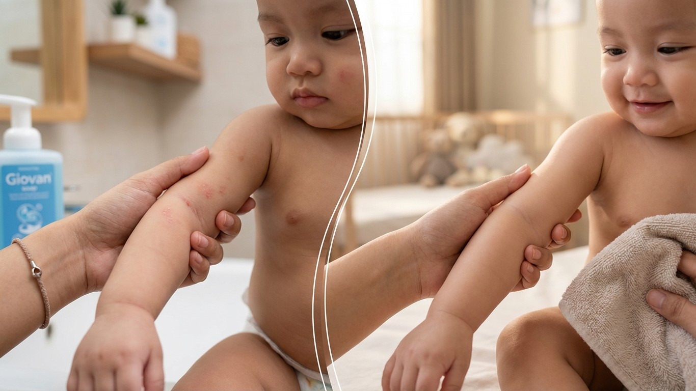 manfaat sabun giovan biru untuk bayi