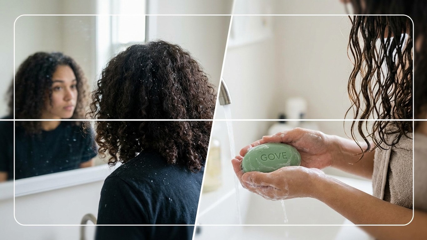 manfaat sabun gove untuk ketombbe