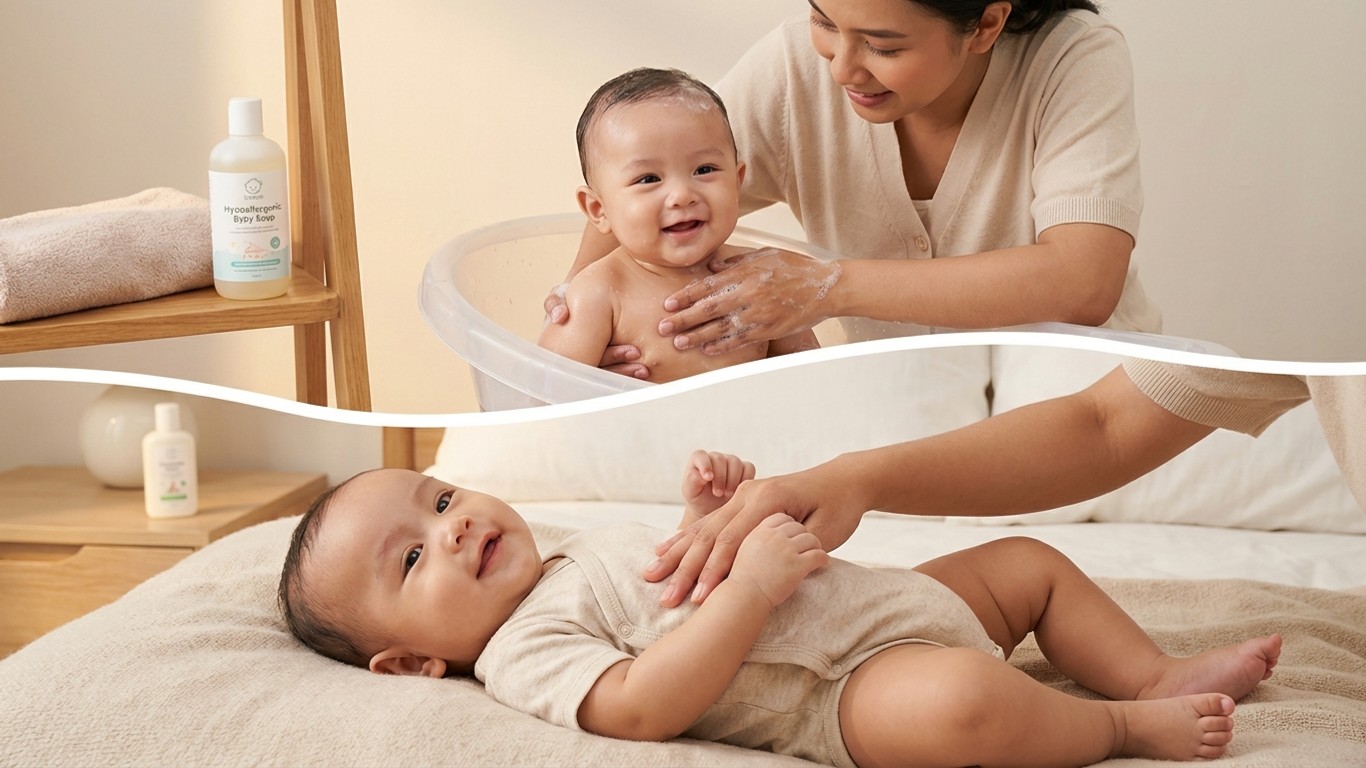 manfaat sabun hipoalergenik untuk bayi