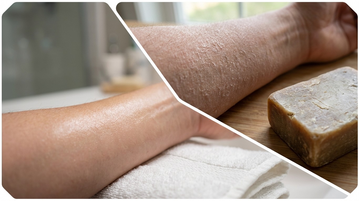 manfaat sabun kulit efektif untuk kulit kering