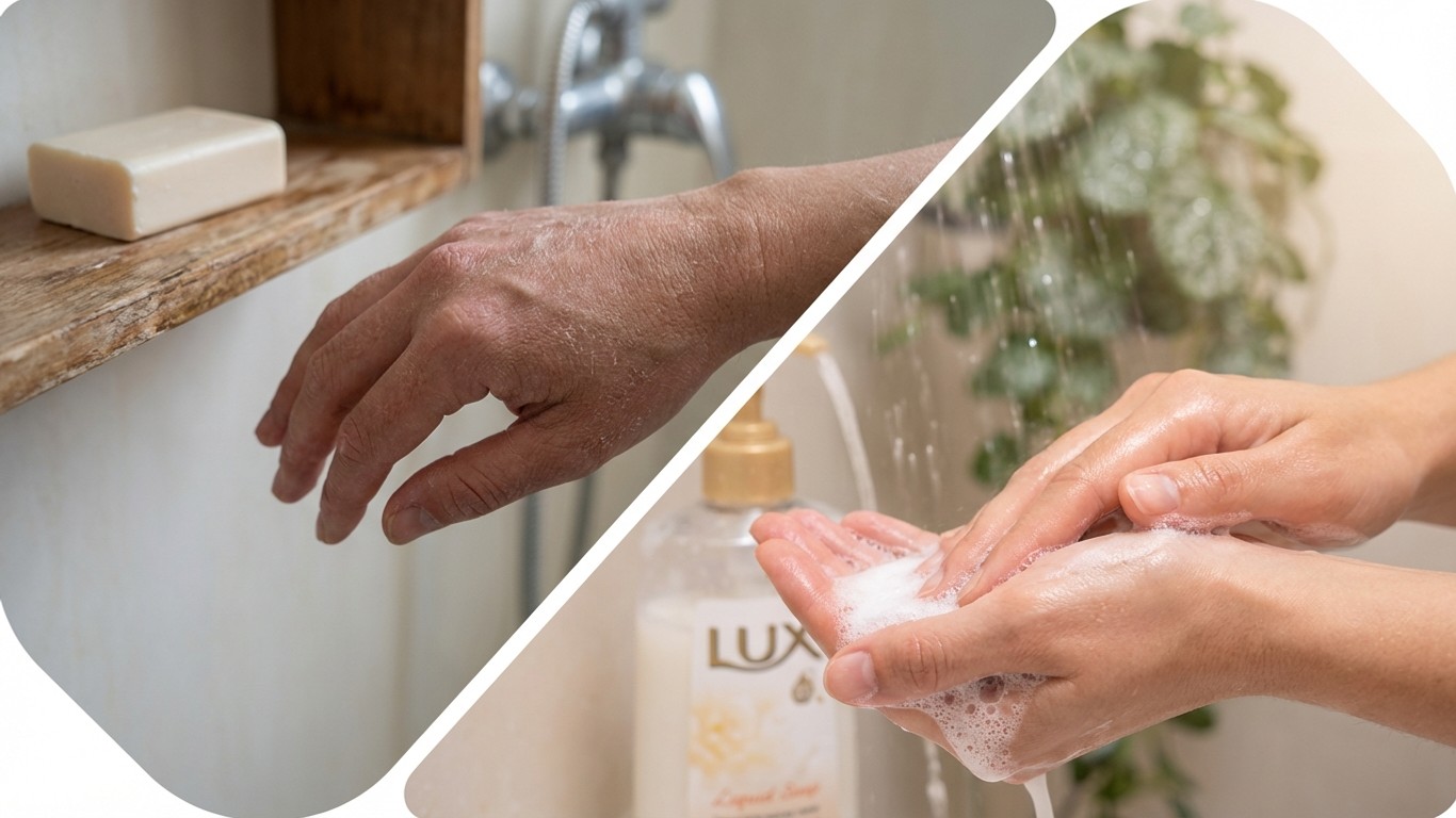 manfaat sabun lux cair untuk kulit kering