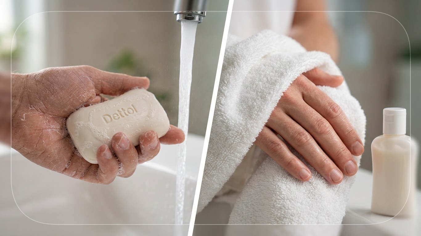 manfaat sabun mandi dettol untuk kulit kering