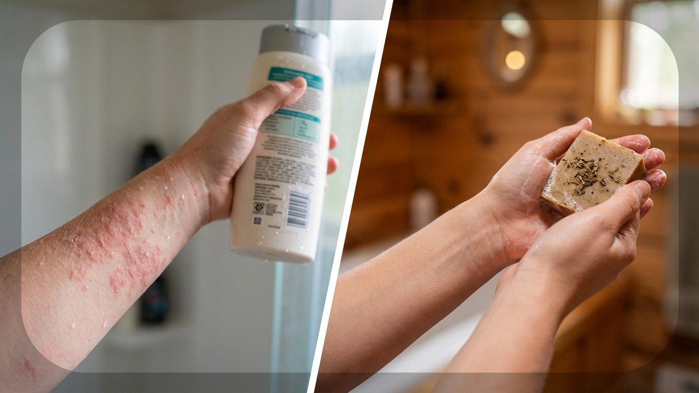 manfaat sabun mandi lokal yang cocok untuk kulit alergi