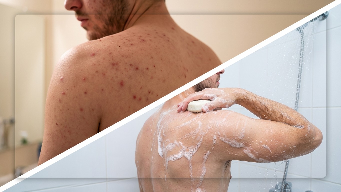 manfaat sabun mandi pria untuk badan berjerawat