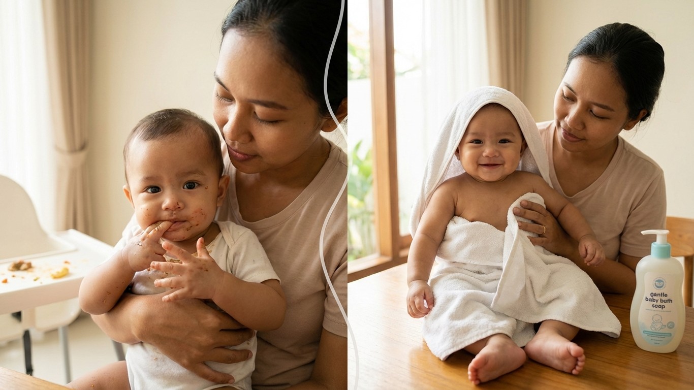 manfaat sabun mandi untuk anak balita