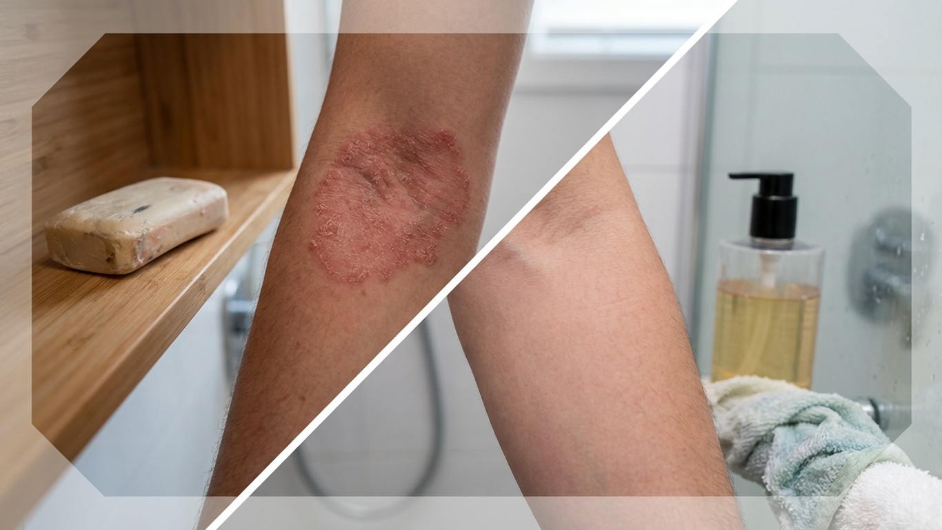 manfaat sabun mandi untuk menghilangkan jamur kulit