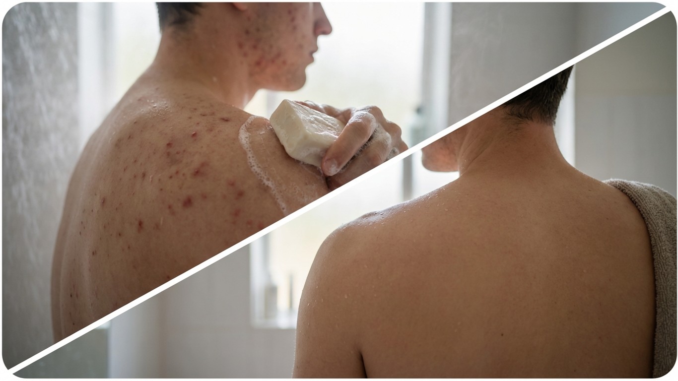 manfaat sabun mandi untuk menghilangkan jerawat badan