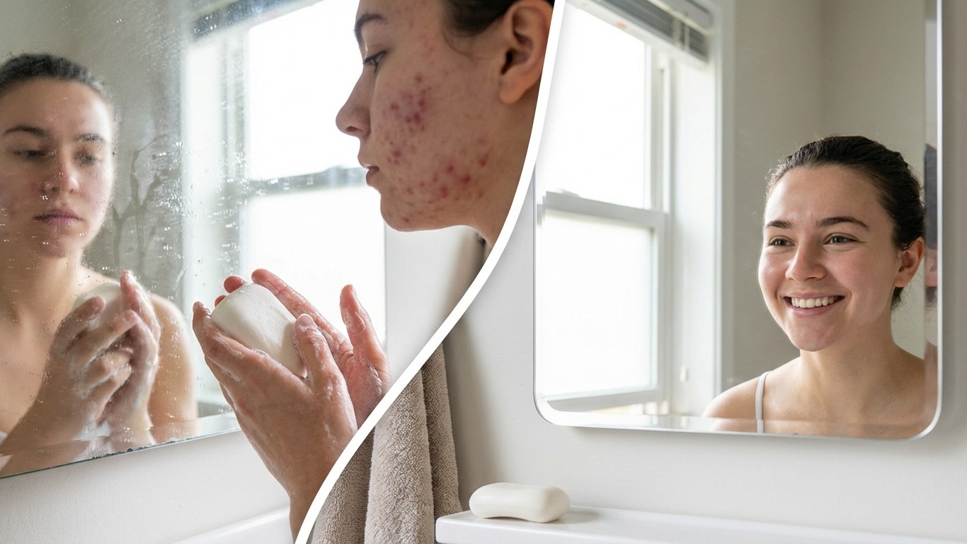 manfaat sabun mandi untuk menghilangkan jerawat