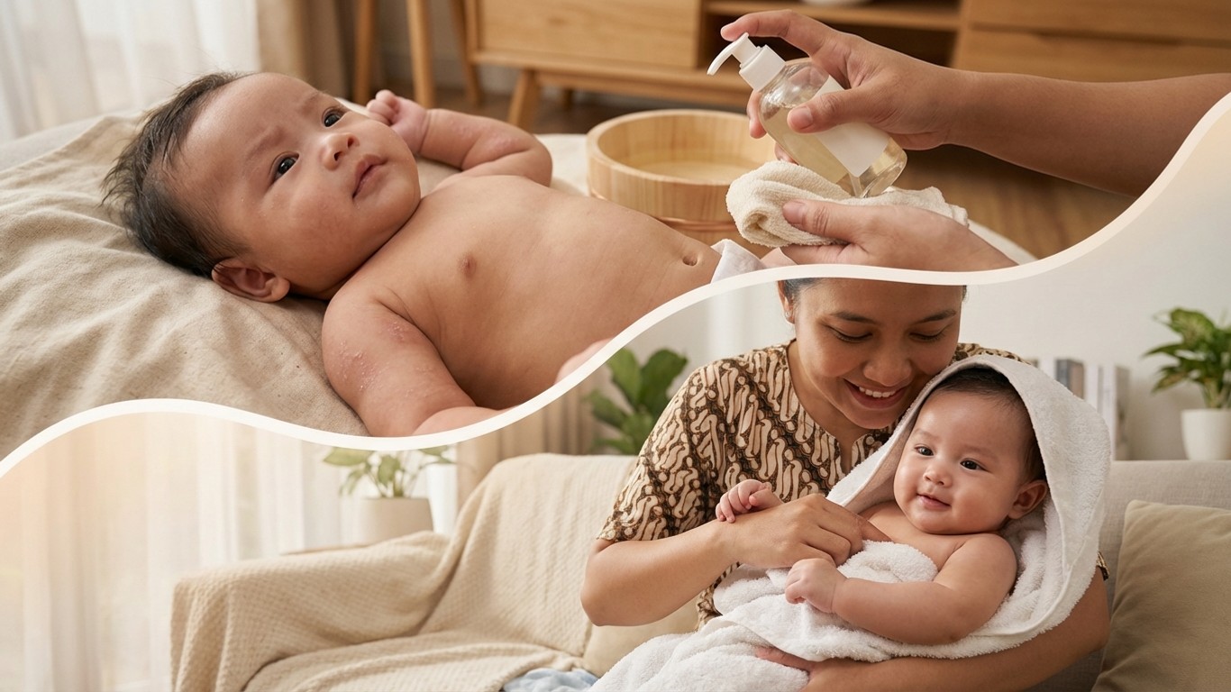 manfaat sabun mandi untuk newborn