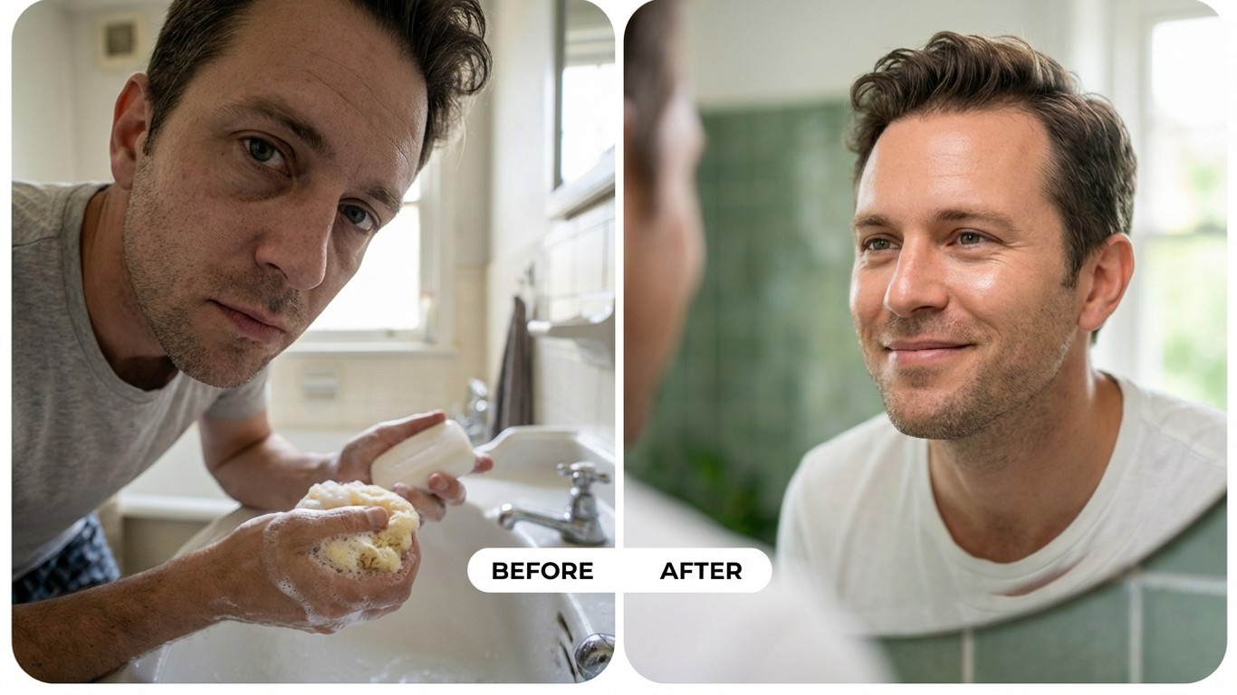 manfaat sabun mencerahkan wajah