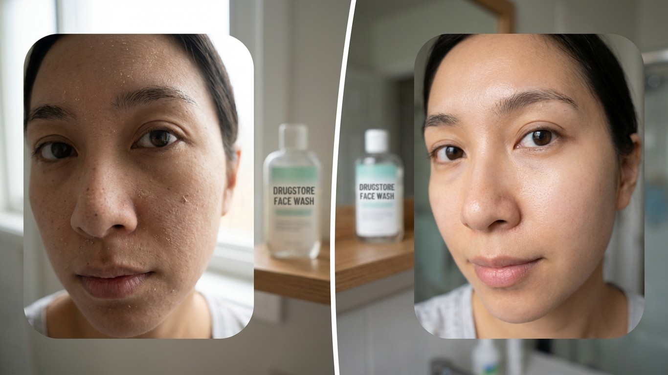 manfaat sabun muka drugstore untuk kulit kering berkomedo dan kusam