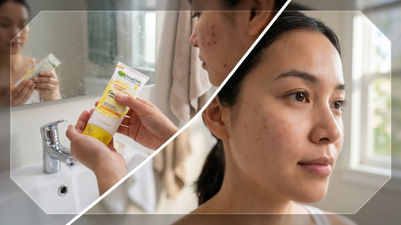 manfaat sabun muka garnier untuk flek hitam