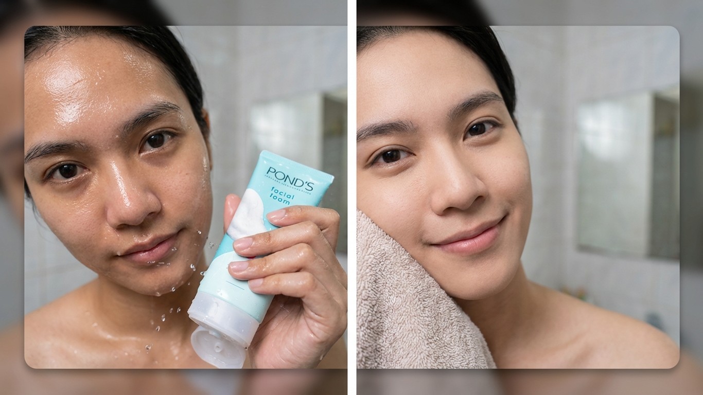 manfaat sabun muka ponds untuk kulit berminyak