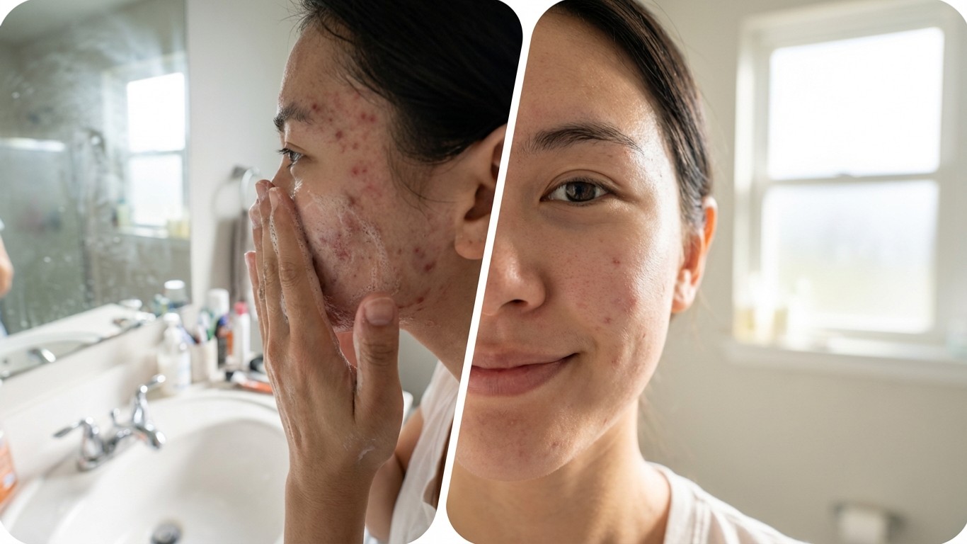 manfaat sabun muka terbaik untuk jerawat