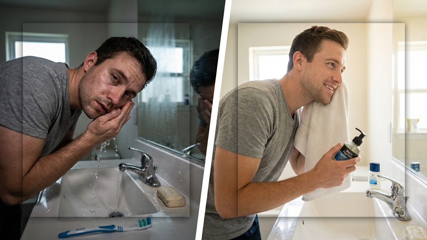 manfaat sabun muka untuk cowok