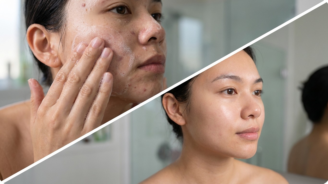 manfaat sabun muka untuk jerawat yang tidak membuat kulit kering